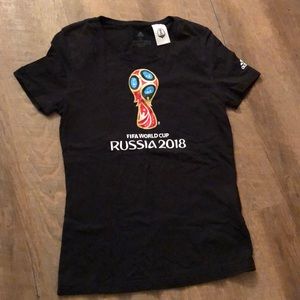 Black  2018 World Cup tee